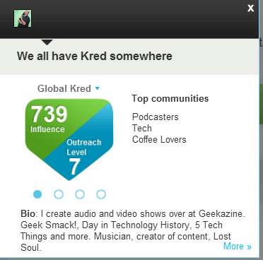 Klout or Kred? Find Your True Influential Online Score - Geek News Central