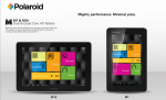 Polaroid announces two Android tablets