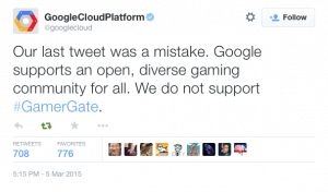 Google Cloud Platform clarifies