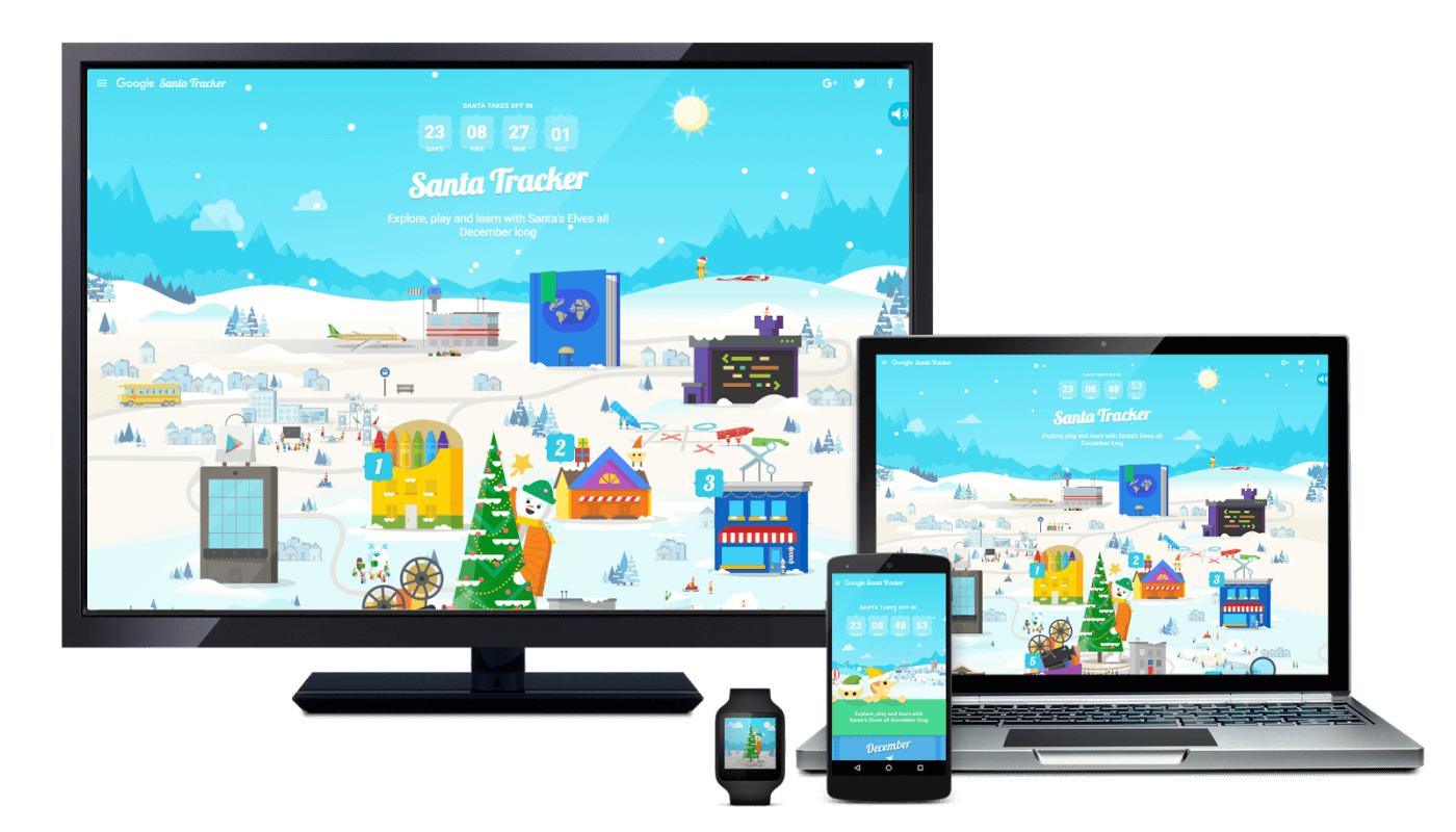 'Tis the season - Google launches its annual holiday village - Geek ...