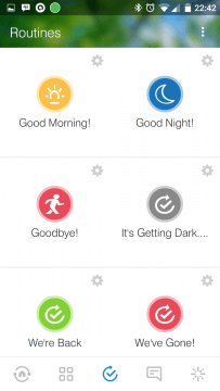 SmartThings Routines