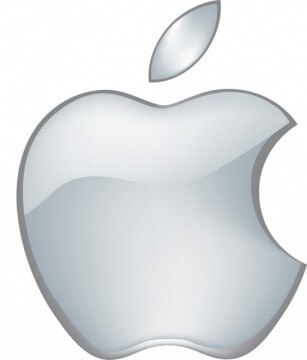 Silvery Apple Logo