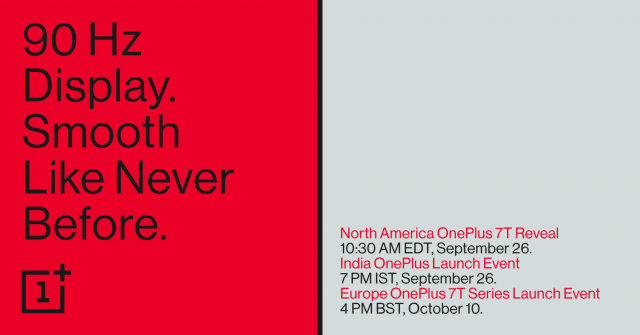 OnePlus Launch Notice