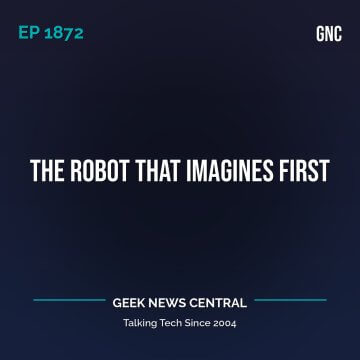 The Robot That Imagines First
